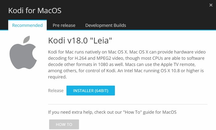 kodi 17.3 update for mac
